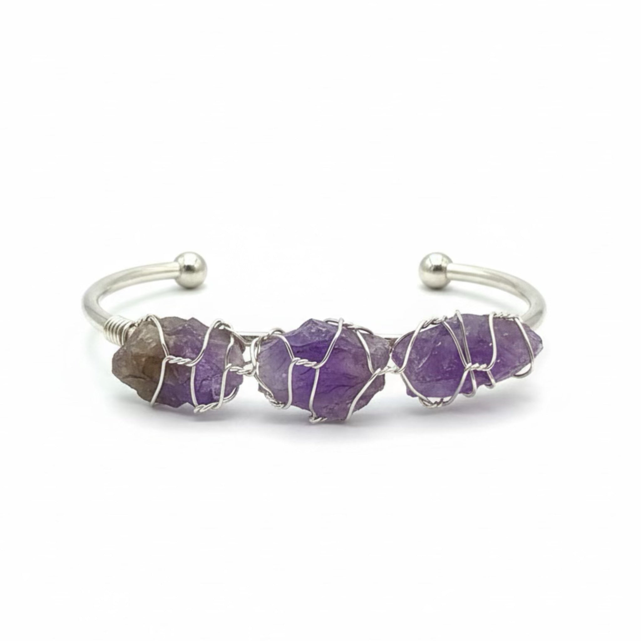 QUARTZ PURP BRACELET