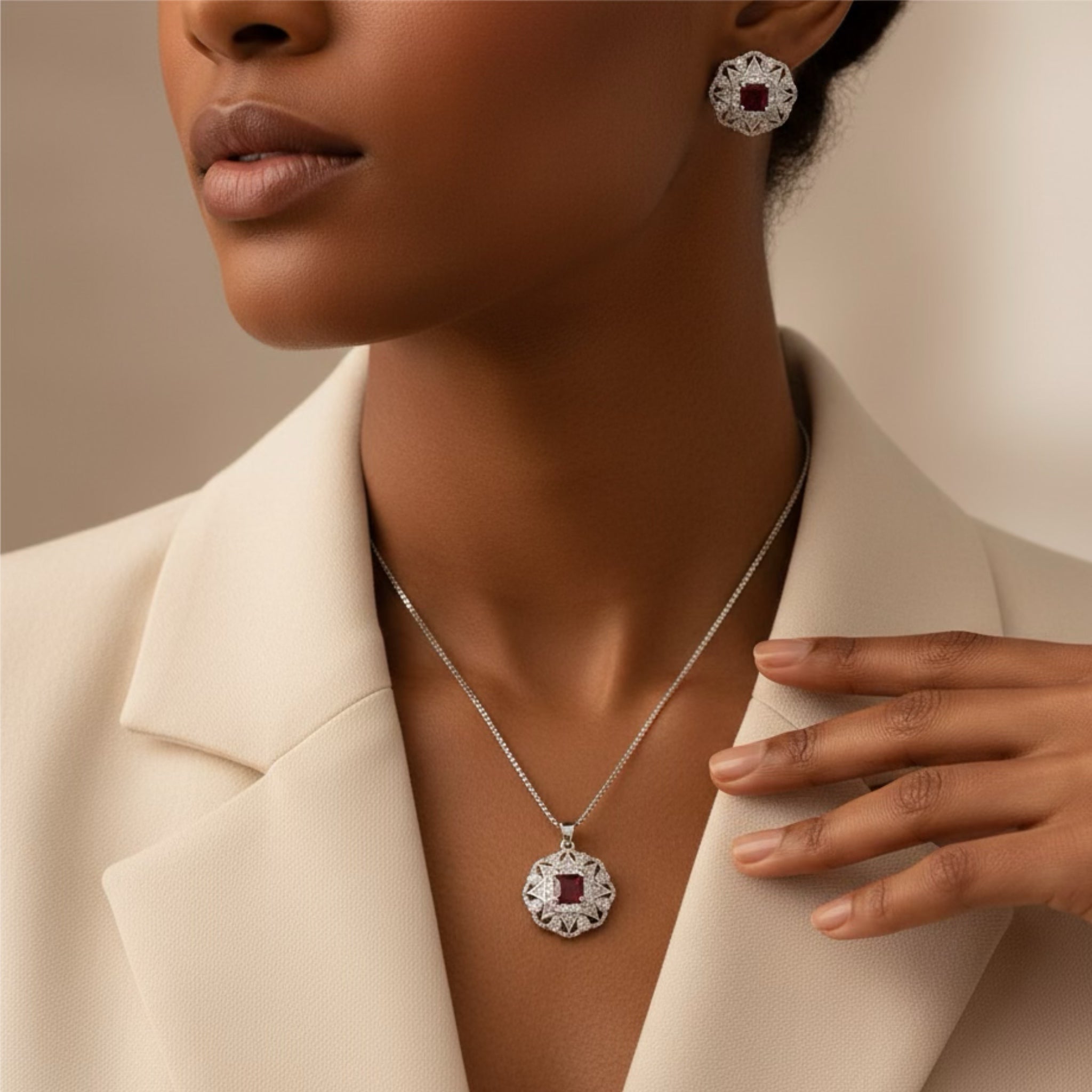 SILT PENDANT SET